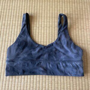 Lululemon Align Reversible Bra in Diamond Dye / Graphite Grey